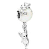 Bear & Rabbit Mouse Elephant Floating Balloon Pendant Beads 925 Sterling Silver Charms Fit Bracelet DIY Jewelry