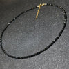 Brand Simple Black Beads Short Necklace Female Jewelry Women Choker Necklaces Bijoux Femme Ladies Party Necklace 2021