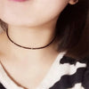 Brand Simple Black Beads Short Necklace Female Jewelry Women Choker Necklaces Bijoux Femme Ladies Party Necklace 2021