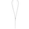 Bridal Rhinestone Back Necklace Accessories Wedding Party Jewelry Crystal Long Drop Necklace Party Gifts for Women