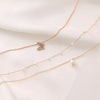 Butterfly Crystal Pearl Pendant Necklace Statement Clavicle Pearl Chain Layered Necklace Trend Butterfly Collar Jewelry