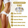Cubic Zirconia Delicate Women Weight Loss Ring Couple Health Care Jewelry Cross Geometric CZ Dancing Party Wedding Rings
