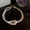 Elegant Charm Necklaces For Women Simple Shiny Bling Clavicle Chain Vintage Dainty Wedding Beach Personality Jewelry