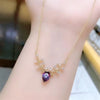 Exquisite Zircon Elk Necklaces for Women Elegant Clavicle Chain   Crystal Deer Pendant Party Jewelry Christmas Gift