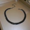 Gold Color Rhinestone Choker Necklaces for Women Geometric Crystal Necklaces Weddings Jewelry Party Gifts