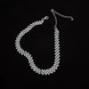Gold Color Rhinestone Choker Necklaces for Women Geometric Crystal Necklaces Weddings Jewelry Party Gifts