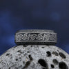 Good Polished 2024 New 316L Stainless Steel Viking Norse Celtic Knot  Rings Men Vintage Jewelry Boyfriend Gift