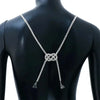 Interlocking Shoulder Straps For Women Rhinestone Bra Strap Sexy Dress Accessories Back Chain Underwear Decor Party Gift