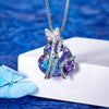 Love Butterfly Necklace Exquisite Ladies Girl Heart Pendant Valentine's Day Mother's Day Anniversary Gift Jewelry