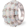 Metal Natural Stones Rings For Women Ladies Rings Engagement Ring For Woman   Jewelry