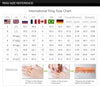 Metal Natural Stones Rings For Women Ladies Rings Engagement Ring For Woman   Jewelry
