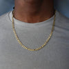 Figaro Chain Necklace Men 3mm Stainless Steel Gold Color Long Necklace for Jewelry Gift Collar Hombres