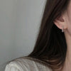 Punk Irregular Thorn Round Hoop Earrings for Men Women Hip Hop Party Earring Perforated Stud Mens Jewellery