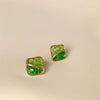 Shiny Summer Contrasting Crystal Earrings for Women   Simple Versatile Girls Earrings Hot Jewelry 2023