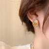 Shiny Summer Contrasting Crystal Earrings for Women   Simple Versatile Girls Earrings Hot Jewelry 2023