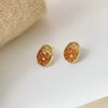 Shiny Summer Contrasting Crystal Earrings for Women   Simple Versatile Girls Earrings Hot Jewelry 2023