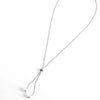 Simple Gold Color Pearl Necklaces for Women Long Tassel Pull Design Clavicle Chains Necklace Jewelry Collares