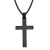 Stainless Steel Cross Pendant Necklace For Women Men Link Chain Charm Necklace Cool Boys Girls Punk Hip Hop Jewelry Gift