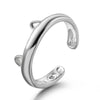 Women Finger Rings Pet Dog Paw Cat Ears Leaves Open Design Minimalist Ring Wedding Party Adjustable Ring Jewelry Gift