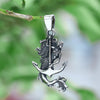 Freeshipping Anchor And Ancient Greek Mythology Navigation Series Retro Two-Sided Pendant Necklace Male Tide Vintage Jeweklry