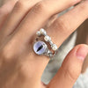 Funny Black Cat Monster Ring for Women Cartoon Big Eye Couple Rings Wedding Finger Jewelry  Sweet Accessories  New