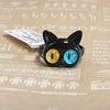 Funny Black Cat Monster Ring for Women Cartoon Big Eye Couple Rings Wedding Finger Jewelry  Sweet Accessories  New