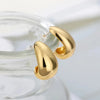 Gold Color Broken Heart Shape Hoop Earrings for Women Exquisite Geometric Metal Huggie Earrings Jewelry Gifts