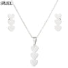 Golden Stainless Steel Jewelry Sets for Women   Jewelry Koala Daisy Hummingbird Necklace Cross Simple Earrings Brinco