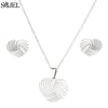 Golden Stainless Steel Jewelry Sets for Women   Jewelry Koala Daisy Hummingbird Necklace Cross Simple Earrings Brinco