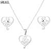 Golden Stainless Steel Jewelry Sets for Women   Jewelry Koala Daisy Hummingbird Necklace Cross Simple Earrings Brinco