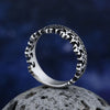 Good Polished 2024 New 316L Stainless Steel Clown Rings Men Vintage Jewelry Couple&Wedding Gift