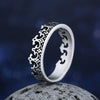 Good Polished 2024 New 316L Stainless Steel Clown Rings Men Vintage Jewelry Couple&Wedding Gift