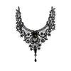 Gothic Punk Lace Choker Necklace For Women  Retro Clavicle Chain Halloween Collar Choker Steampunk Jewelry Gift for Girl