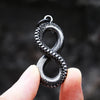 Gothic Snake Pendant Necklace For Mens Stainless Steel Animal Pendants Chain Punk Biker Jewelry Creative Gift Wholesale