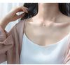 Modian 2020 New Mode 100% Real 925 Sterling Silver Water drop Simple Necklace for Women Korean Style Fine  Jewelry