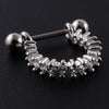 Stainless Steel Cartilage Cuff Earring with 0.8 mm Gauge and 8 mm Shaft - Image 58