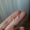 Silver Korea Simple Moon Drop Zircon Stud Earrings Women Plating Gold Temperament Wedding Party Jewelry Gift - Image 7