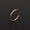 316 Stainless Steel Rounded Thin Rings Women Girls Small Circle Ring Jewelry 1.5mm Rose Gold Silver Color Size 4 5 6 7 8 9 10 11 - Image 4