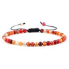Adjustable 4 mm Beaded Stretch Bracelet in Multiple Color Styles - Image 45