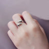 Romantic Love Hug Hand Rings Creative Love Forever Open Finger Rings Adjustable Jewelry Ring For Women Party Gift - Image 6