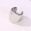 Half-Circle Clip-On Ear Cuff with Gold-Tone or Silver-Tone Finish - Image 10