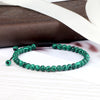 Adjustable 4 mm Beaded Stretch Bracelet in Multiple Color Styles - Image 4