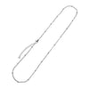 Five-Piece Stainless Steel Satellite Bead Chain Necklace Set - Image 7