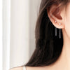 Long Tassel Heart Drop Earrings Gold Silver Color Korean Hanging Women Earrings Party Jewelry Girls Party Gift - Image 14