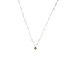 Silver Color Green Zircon Pendant Necklace Sparkling Gypsophila Beautiful Wedding Jewelry Gift For Women - Image 5