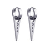 1 Pair Stainless Steel Stud Earrings for Men/Women Cross Pendant Long Tassel Unisex Hoop Earrings Punk Gothic Metal Jewelry - Image 28