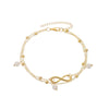 Beach Anklet Rhinestone Tassel Foot Leg Bracelet Women's Jewelry Vintage Yoga Ankle Bracelet Chain Barefoot Sandals - Image 12