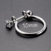 Stainless Steel Cartilage Cuff Earring with 0.8 mm Gauge and 8 mm Shaft - Image 48