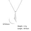 Map Outline Pendant Necklace with 45 cm Stainless Steel Chain - Image 16