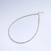 Stone Necklace Spinel/Lapis Lazul/Amazonite/Amethy/Tourmaline/Amethyst Ketting 2MM Silver Jewelry for - Image 19